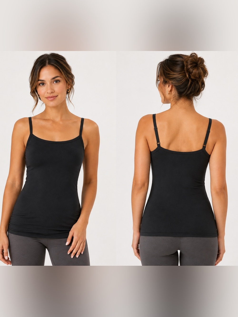 BLACK CAMI - Picture 2 of 8